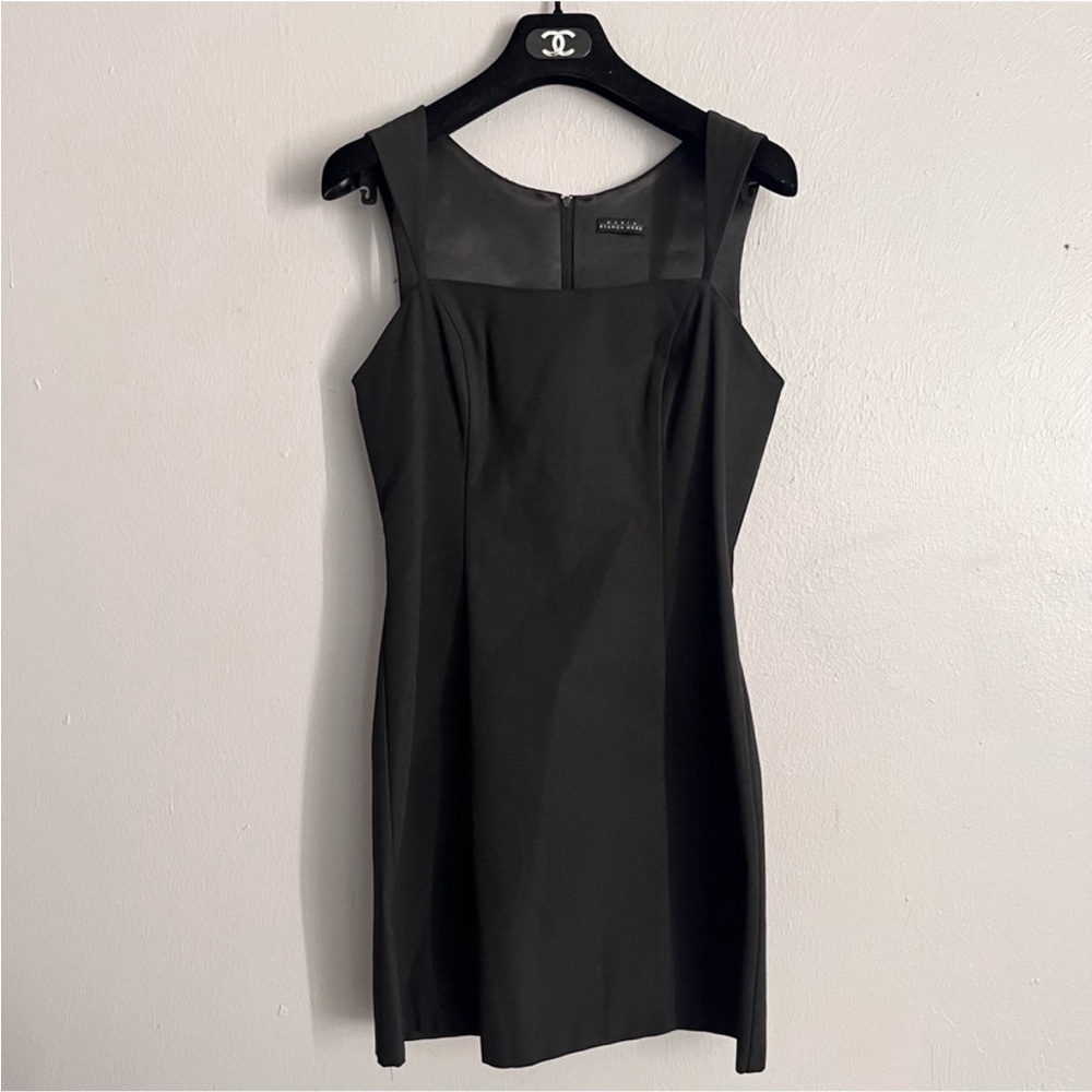 NWOT Maria Bianca Nero TheRealReal Black Cocktail Mini Dress - Picture 2 of 6